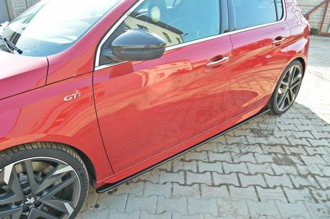 Maxton sideskørter til Peugeot 308 GTI Mk2 – blank sort – billede 1 af 6
