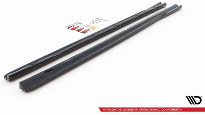Maxton sideskørter til Peugeot 308 SW Mk2 – blank sort – billede 6 af 6