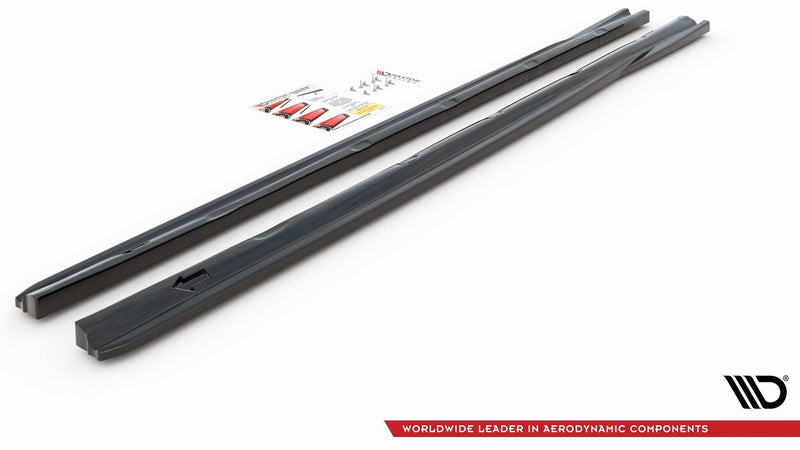 Maxton sideskørter til Peugeot 308 SW Mk2 – blank sort – billede 6 af 6