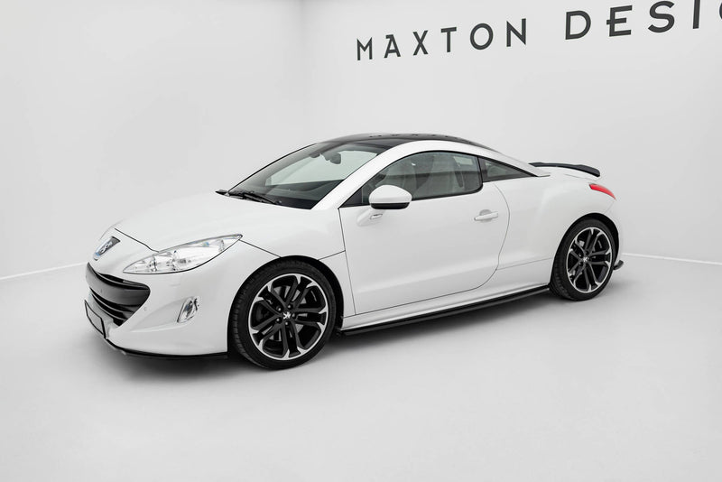Maxton sideskørter til Peugeot RCZ Mk1 / Mk1 Facelift – blank sort – billede 2 af 5