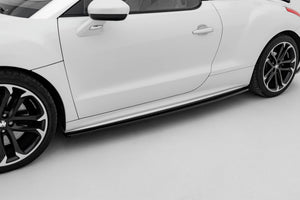 Maxton sideskørter til Peugeot RCZ Mk1 / Mk1 Facelift – blank sort – billede 1 af 5