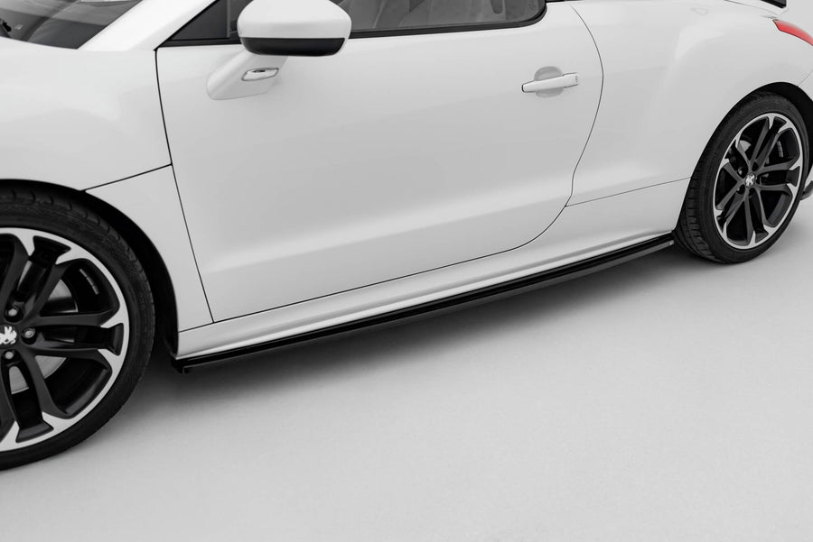 Maxton sideskørter til Peugeot RCZ Mk1 / Mk1 Facelift – blank sort – billede 1 af 5