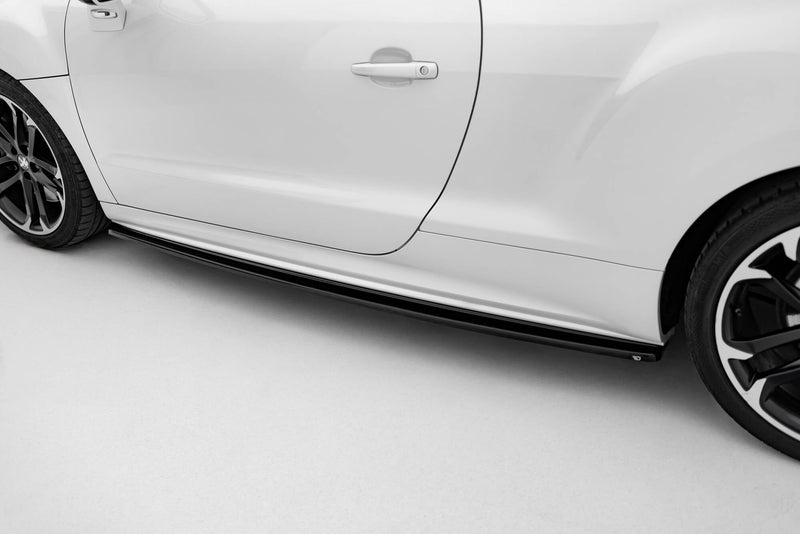Maxton sideskørter til Peugeot RCZ Mk1 / Mk1 Facelift – blank sort – billede 3 af 5