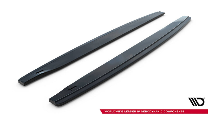 Maxton sideskørter til Peugeot RCZ Mk1 / Mk1 Facelift – blank sort – billede 4 af 5