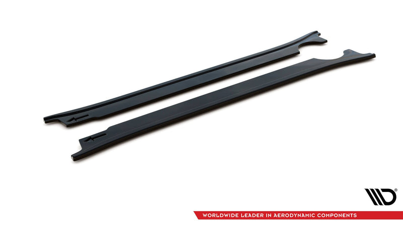 Maxton sideskørter til Porsche 911 Carrera 4S 992 – blank sort – billede 4 af 5