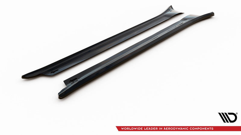 Maxton sideskørter til Porsche 911 Carrera 991 Facelift – blank sort – billede 4 af 5