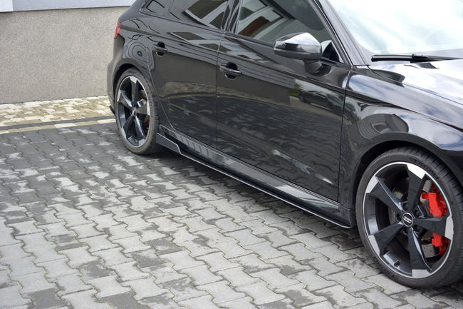 Maxton Racing Side Skirts Diffusers V.2 Audi Audi RS3 8V Fl Sportback