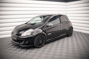 Maxton sideskørter til Renault Clio Mk3 RS – blank sort – billede 2 af 5