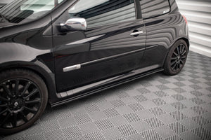 Maxton sideskørter til Renault Clio Mk3 RS – blank sort – billede 1 af 5