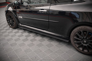 Maxton sideskørter til Renault Clio Mk3 RS – blank sort – billede 3 af 5