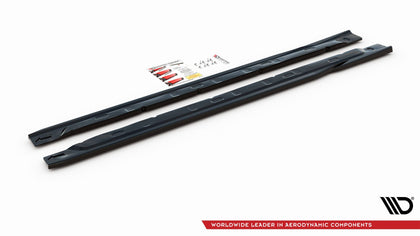 Maxton sideskørter til Renault Clio Mk5 – blank sort – billede 4 af 6