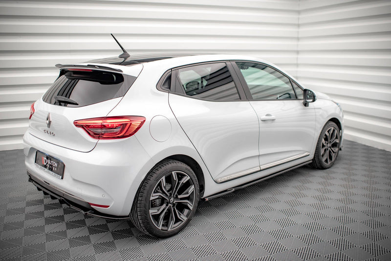 Maxton sideskørter til Renault Clio Mk5 – blank sort – billede 2 af 6