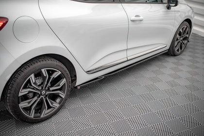 Maxton sideskørter til Renault Clio Mk5 – blank sort – billede 3 af 6