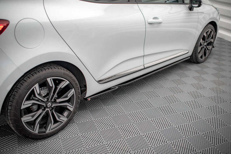 Maxton sideskørter til Renault Clio Mk5 – blank sort – billede 3 af 6