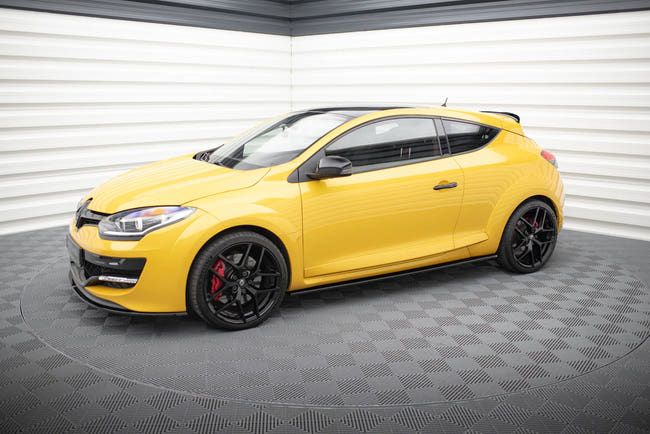 Maxton sideskørter til Renault Megane RS Mk3 – blank sort – billede 2 af 6