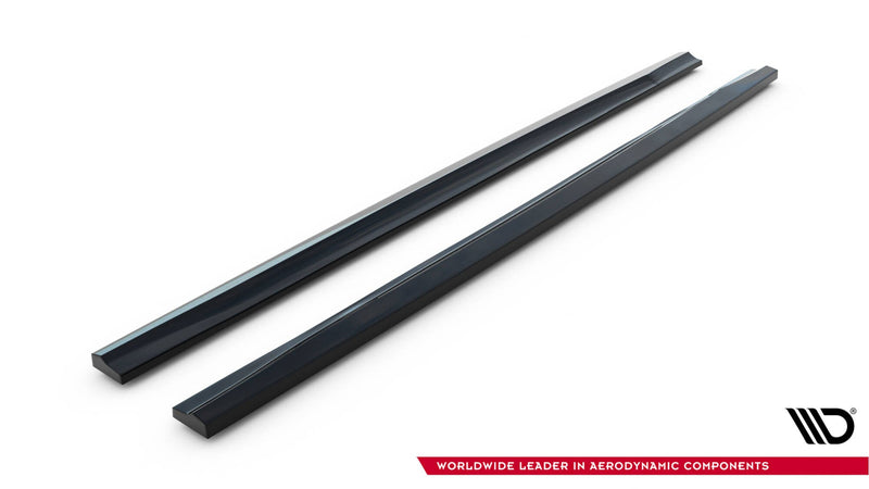 Maxton sideskørter til Renault Megane RS Mk3 – blank sort – billede 4 af 6