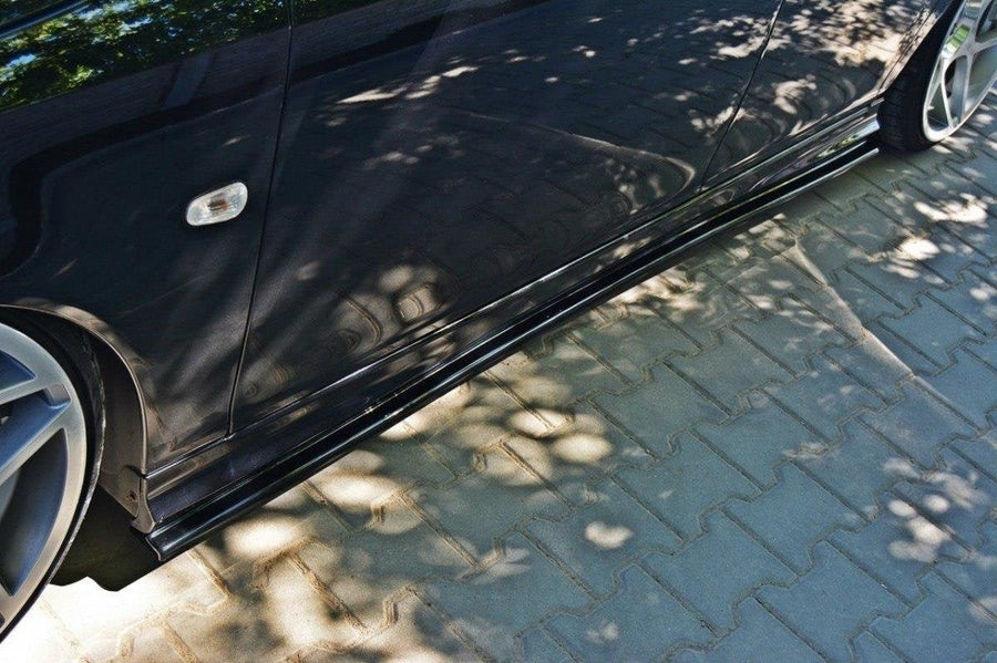 Maxton sideskørter til Saab 9-3 Turbo X/ Aero Facelift – blank sort – billede 1 af 5