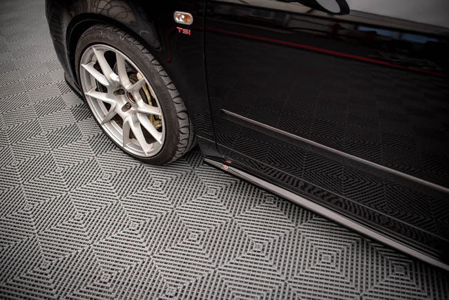 Maxton sideskørter til Seat Exeo – blank sort – billede 2 af 5