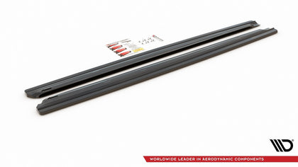 Maxton sideskørter til Seat Leon Cupra / FR SC Mk3 / Mk3 Facelift – blank sort – billede 6 af 7