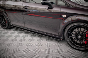 Maxton sideskørter til Seat Leon Mk2 Cupra / FR – blank sort – billede 1 af 5