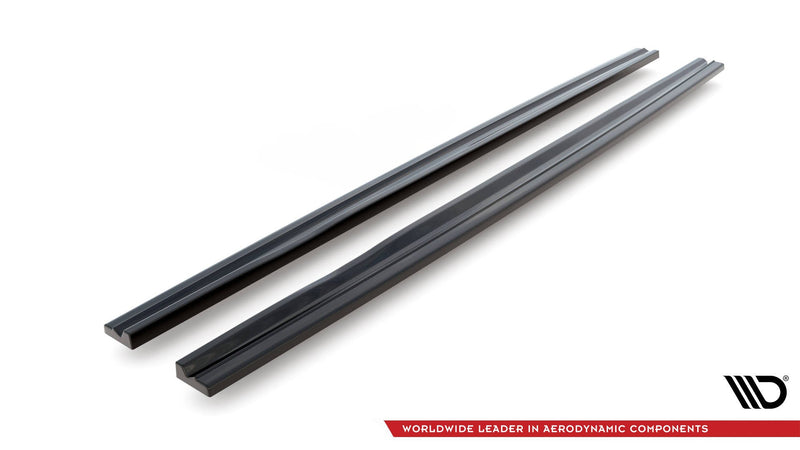 Maxton sideskørter til Seat Leon Mk2 Cupra / FR – blank sort – billede 5 af 5