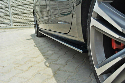Maxton sideskørter til Seat Leon Mk3 Cupra / FR – blank sort – billede 1 af 3