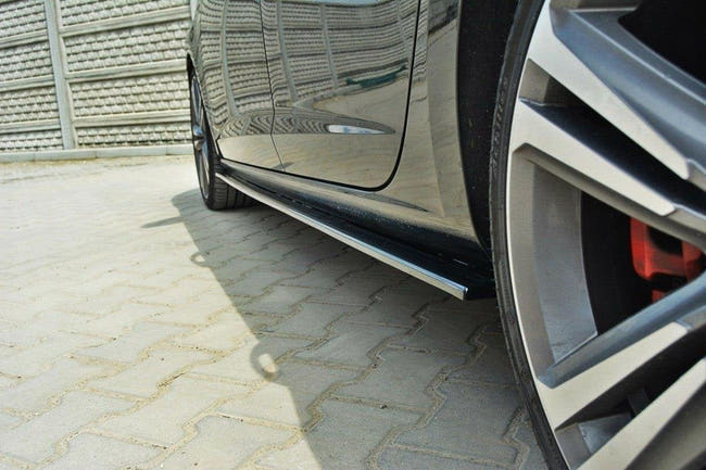 Maxton sideskørter til Seat Leon Mk3 Cupra / FR – blank sort – billede 1 af 3
