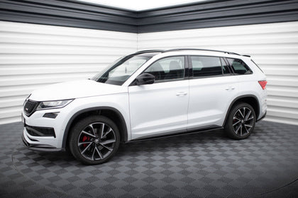 Maxton sideskørter til Skoda Kodiaq Sportline/RS Mk1 / Mk1 Facelift – blank sort – billede 2 af 5