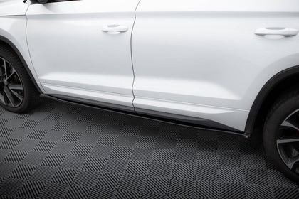 Maxton sideskørter til Skoda Kodiaq Sportline/RS Mk1 / Mk1 Facelift – blank sort – billede 3 af 5