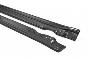 Maxton sideskørter til Subaru Impreza Mk2 WRX – blank sort – billede 2 af 3