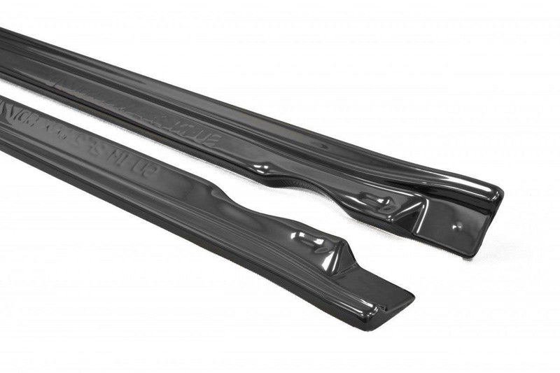 Maxton sideskørter til Subaru Impreza Mk2 WRX – blank sort – billede 2 af 3