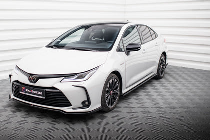 Maxton sideskørter til Toyota Corolla Mk12 Sedan – blank sort – billede 3 af 4