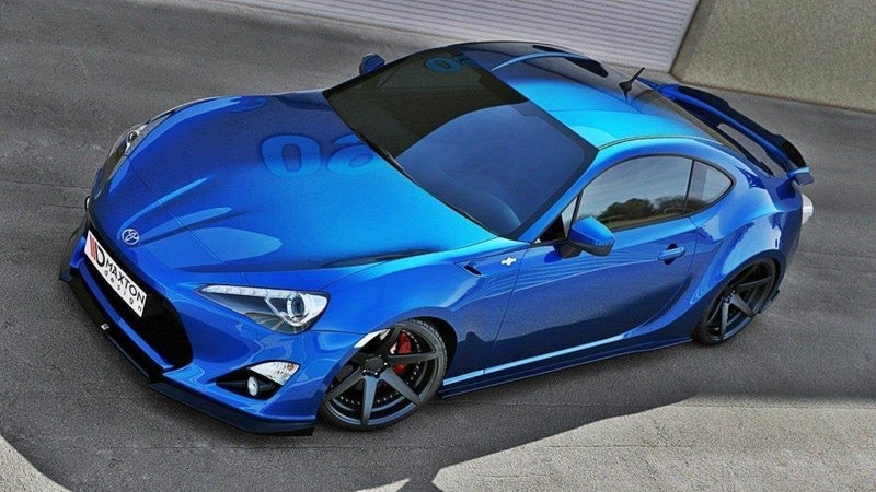 Maxton Side Skirts Diffusers Toyota Gt86 - Gloss Black