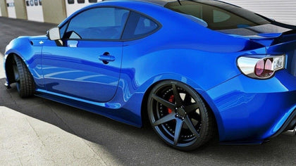 Maxton Side Skirts Diffusers Toyota Gt86 - Gloss Black