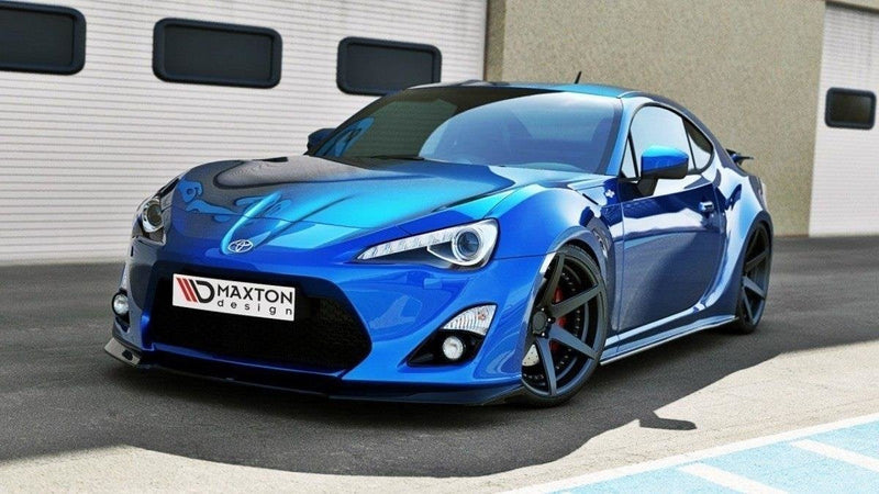 Maxton Side Skirts Diffusers Toyota Gt86 - Gloss Black