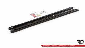 Maxton Side Skirts Diffusers Toyota Rav4 Mk5 - Gloss Black