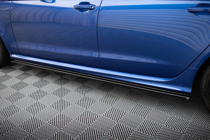 Maxton sideskørter til Audi RS6 C7 / C7 Facelift – blank sort – billede 2 af 5