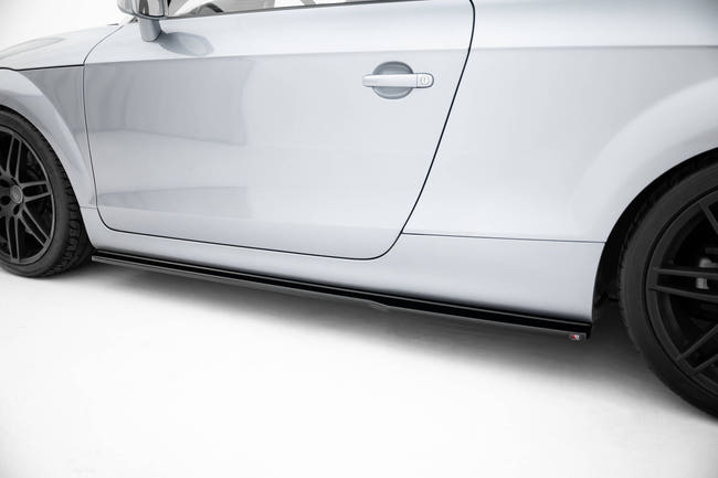 Maxton Side Skirts Diffusers Audi TT S / TT S-Line 8J  - Gloss Black