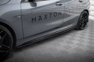Maxton sideskørter til BMW 1 M-Pack / M135i / 128ti – blank sort – billede 1 af 5