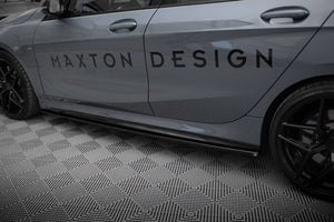 Maxton sideskørter til BMW 1 M-Pack / M135i / 128ti – blank sort – billede 2 af 5
