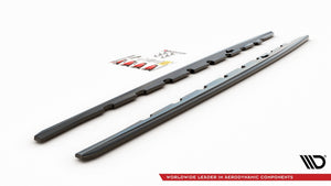 Maxton sideskørter til BMW 1 M-Pack / M135i / 128ti – blank sort – billede 5 af 5