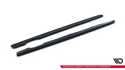 Maxton sideskørter til BMW 3 E46 Mpack Coupe – blank sort – billede 5 af 5