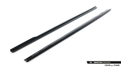 Maxton sideskørter til BMW 4 M-Pack / M440i G22 / G23 / G22 Facelift / G23 Facelift – blank sort – billede 3 af 4