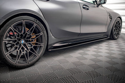 Maxton sideskørter til BMW M3 Sedan / Touring G80 / G81 – blank sort – billede 2 af 6