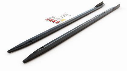 Maxton sideskørter til BMW M4 G82 / G82 Facelift – blank sort – billede 3 af 4