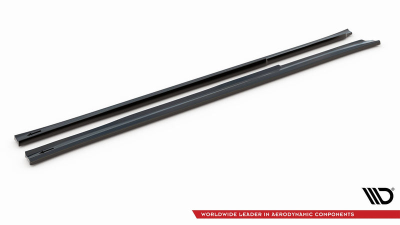 Maxton sideskørter til BMW X3 M40d / M40i / M-Pack G01 – blank sort – billede 4 af 5