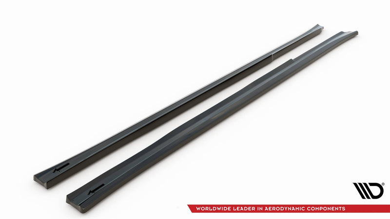 Maxton sideskørter til BMW X3 M40d / M40i / M-Pack G01 – blank sort – billede 5 af 5