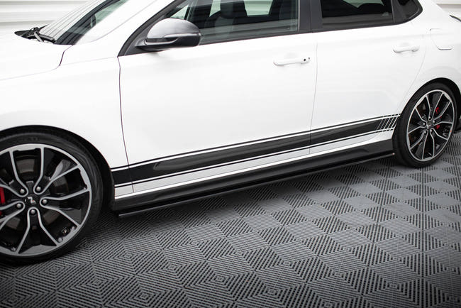 Maxton sideskørter til Hyundai I30 N Mk3 Hatchback / Fastback – blank sort – billede 1 af 5