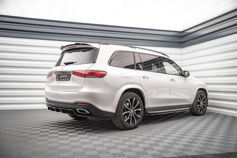 Maxton sideskørter til Mercedes-Benz GLS AMG-Line X167/X167 Facelift – blank sort – billede 2 af 5