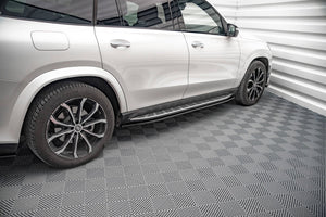 Maxton sideskørter til Mercedes-Benz GLS AMG-Line X167/X167 Facelift – blank sort – billede 1 af 5